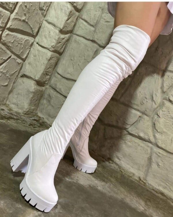 BOTA LARGA IRIS BLANCA