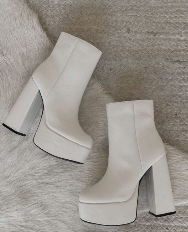 Bota Antonella Blanca